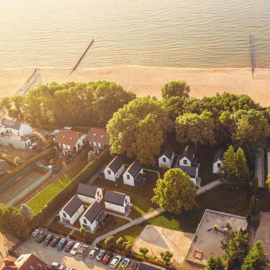 Domki Villa Hoff Resort Trzesacz Bagian luar foto