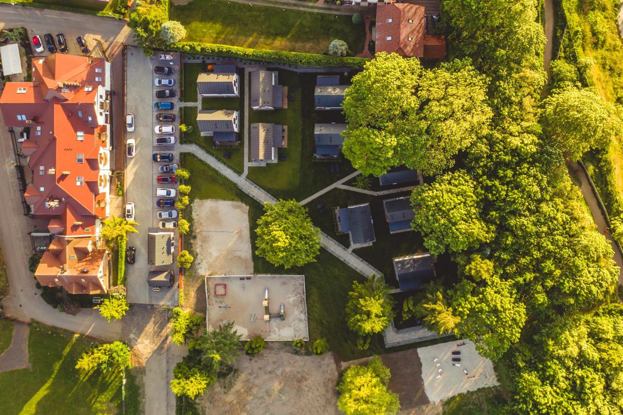Domki Villa Hoff Resort Trzesacz Bagian luar foto